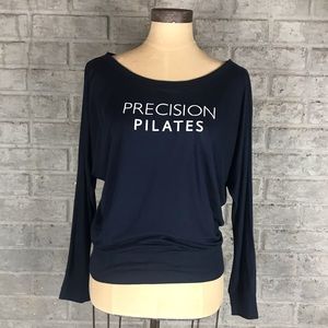 Precision Pilates graphic yoga comfy shirt